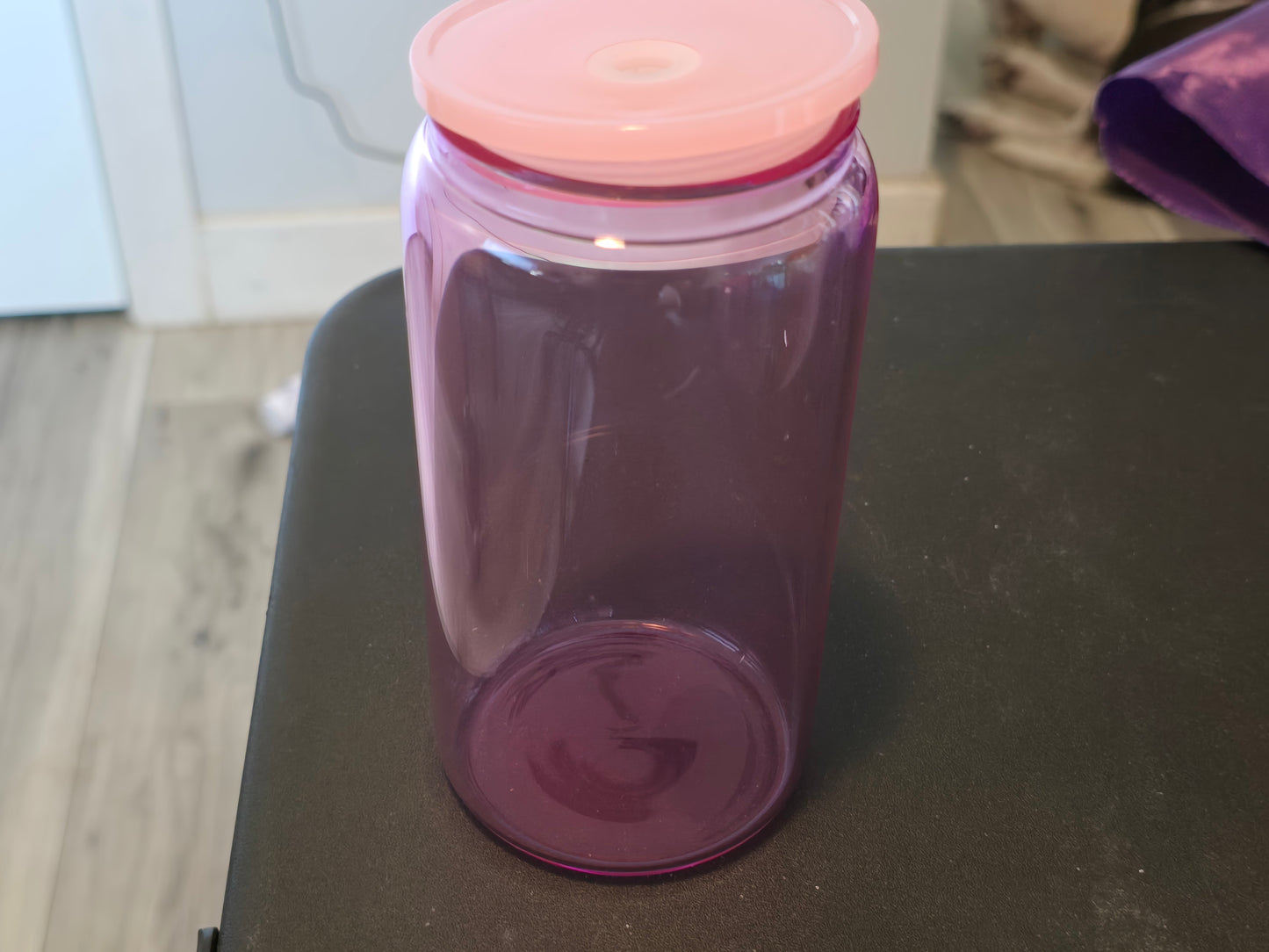 16oz Colored glass can