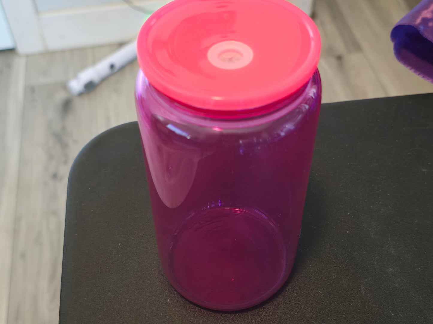 16oz Colored glass can