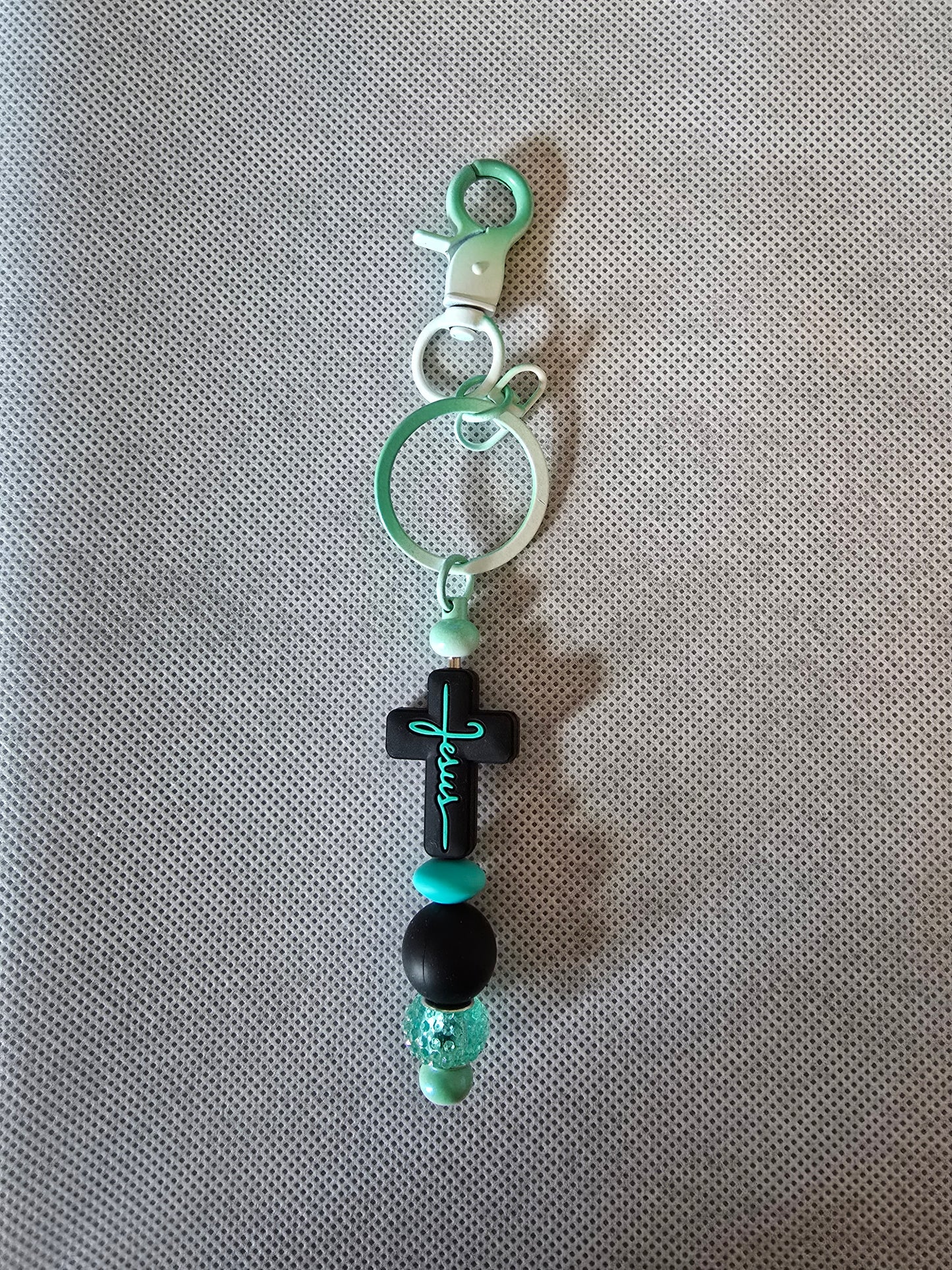 Beaded keychain