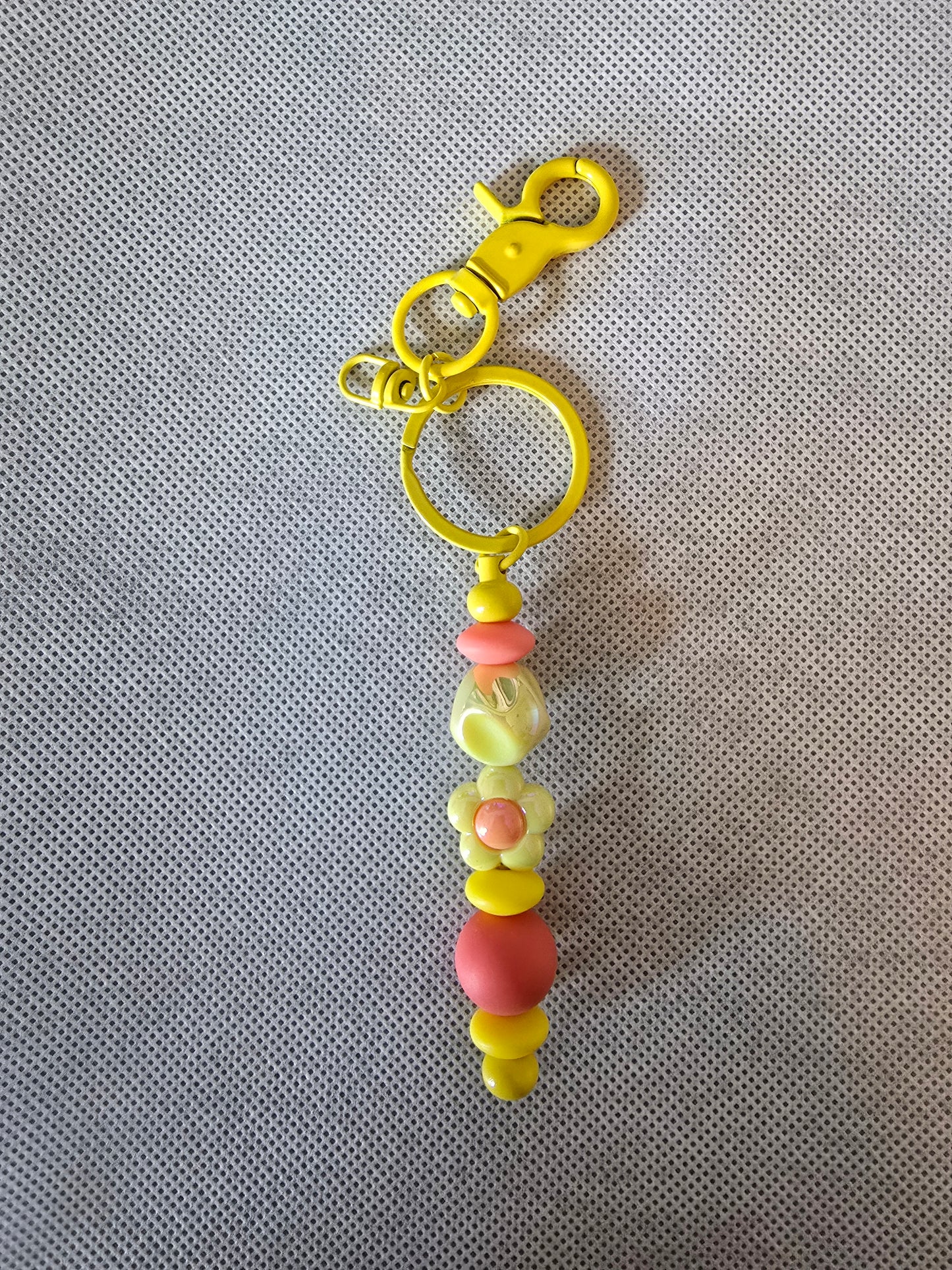 Beaded keychain