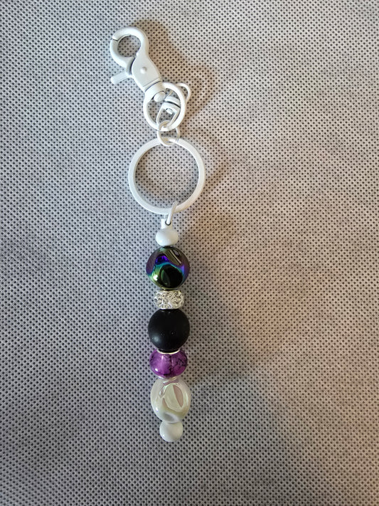 Beaded keychain