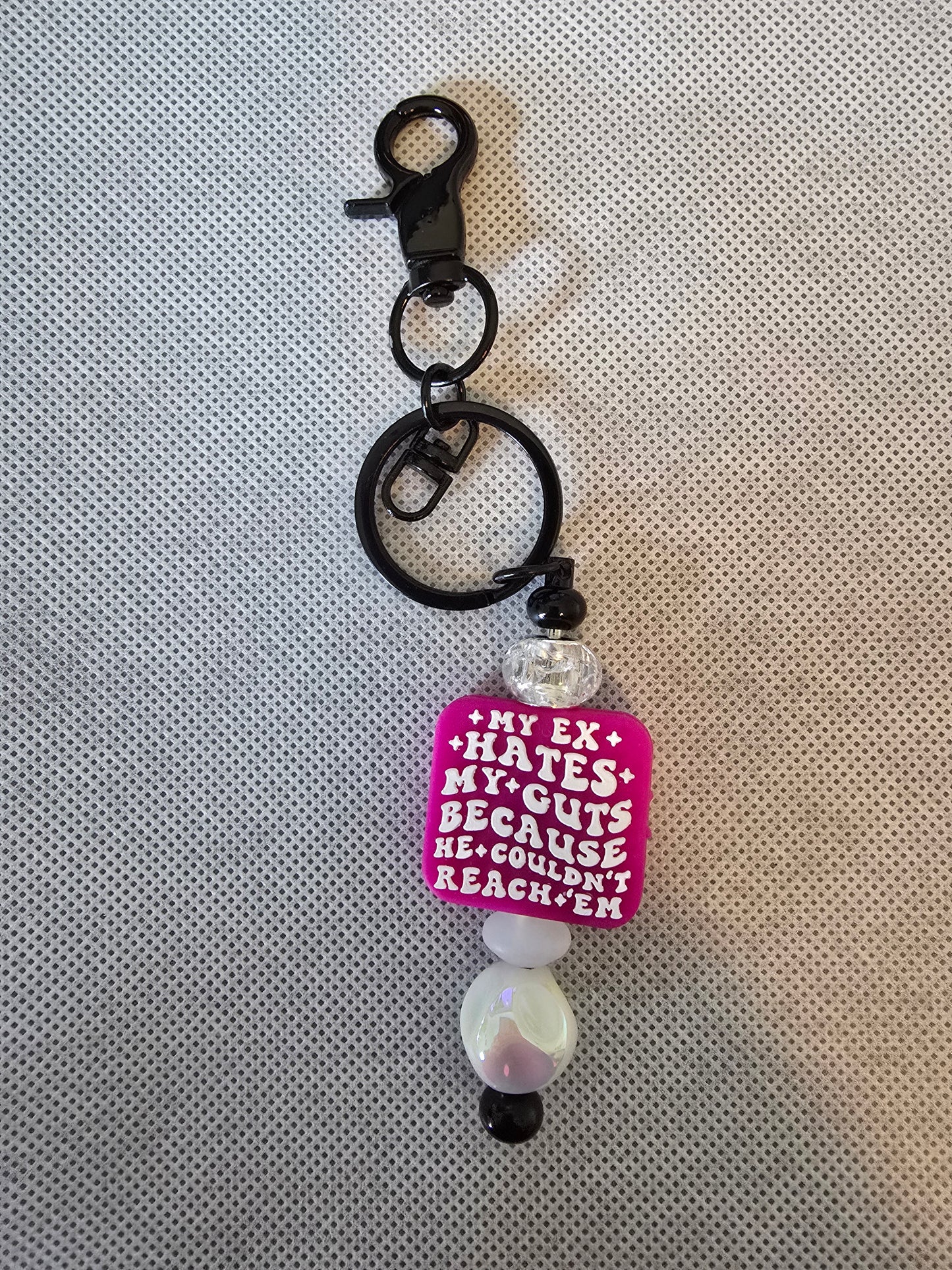 Beaded keychain