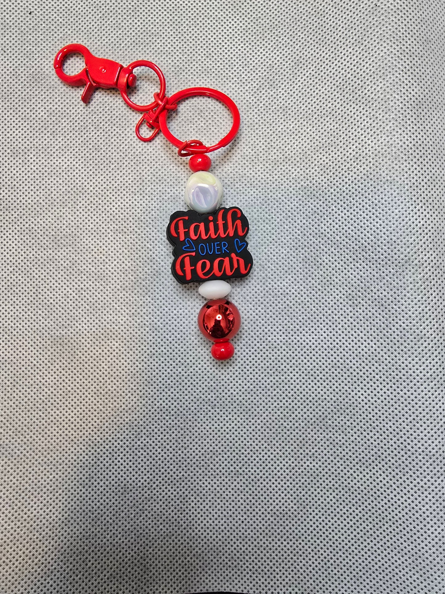 Beaded keychain