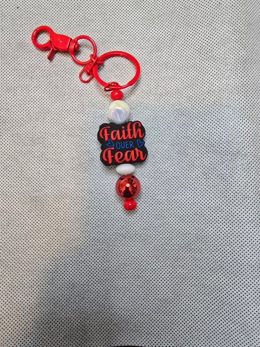 Beaded keychain