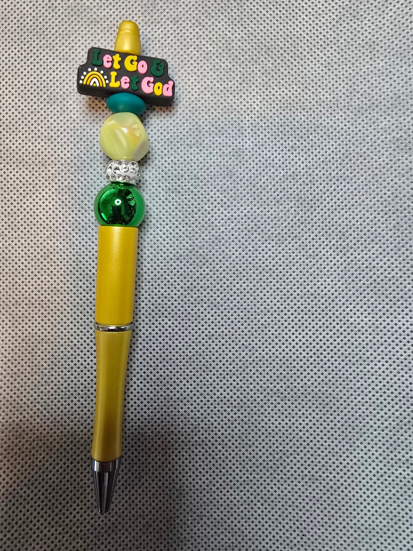 Beaded pen