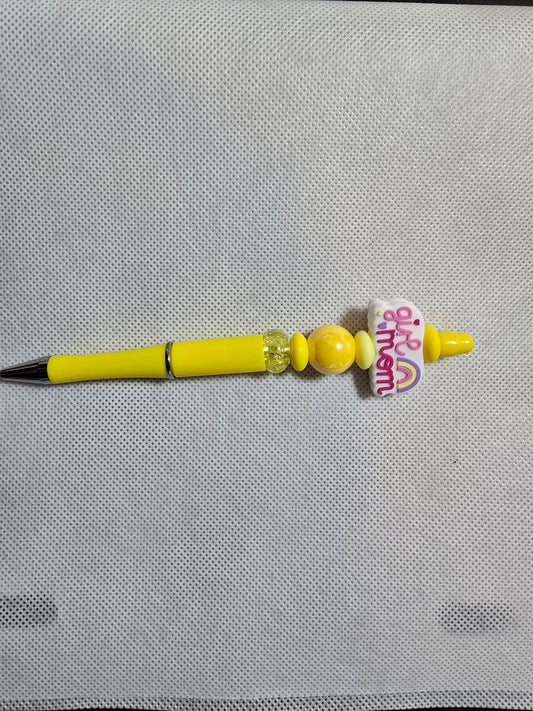 Beaded pen