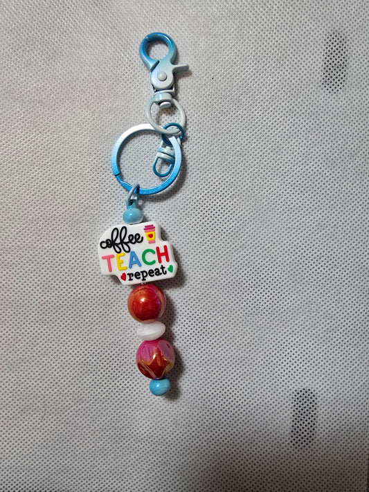 Beaded keychain