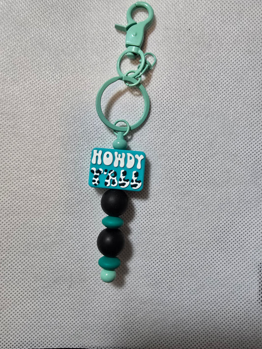 Beaded keychain