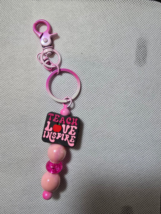 Beaded keychain